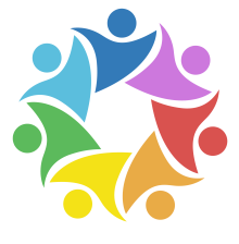 An icon for DEI efforts in BRAIN, showing 7 people in a circle