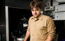 Dr. Karl Deisseroth in his lab